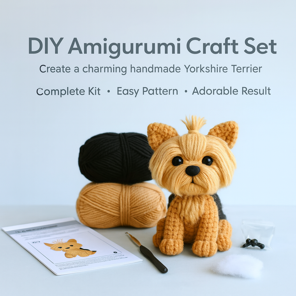 Crochet a Yorkie. Keep it forever.